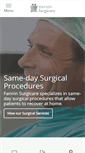 Mobile Screenshot of fanninsurgicare.com